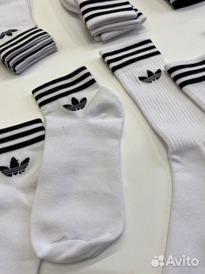 Носки Adidas (высокие,короткие)