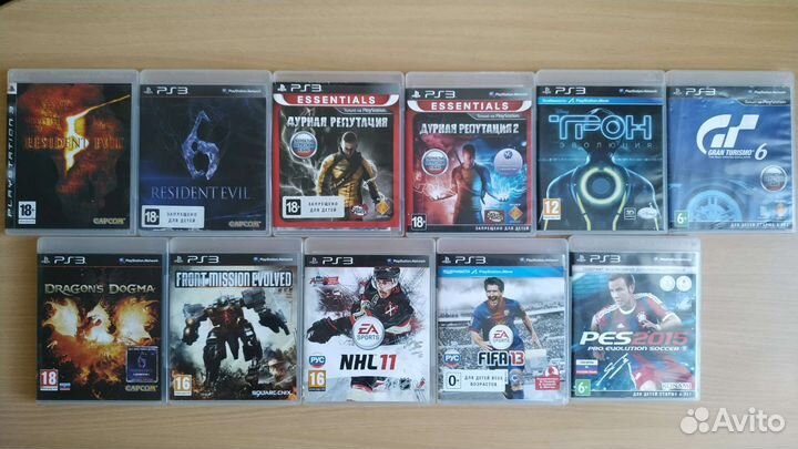 Диски для Sony PS 3