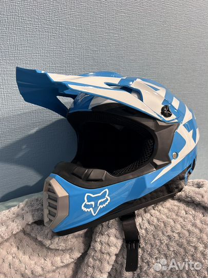 Кроссовый шлем fox