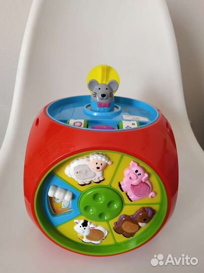 Интерактивный музыкальный куб-бизиборд Kiddieland