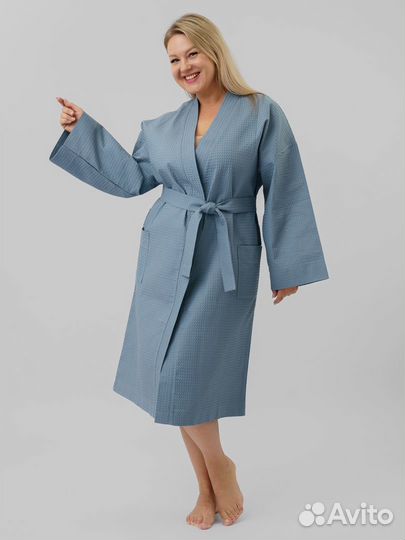 Халат банный вафельный Артикул 1098 - 1095