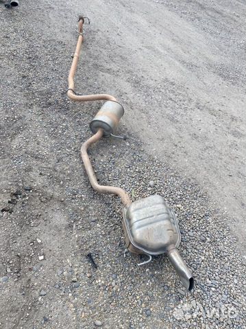 Выхлопная система Volkswagen Jetta 6 глушитель