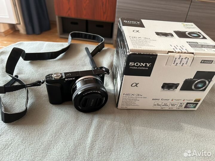 Компактный фотоаппарат sony nex 3n