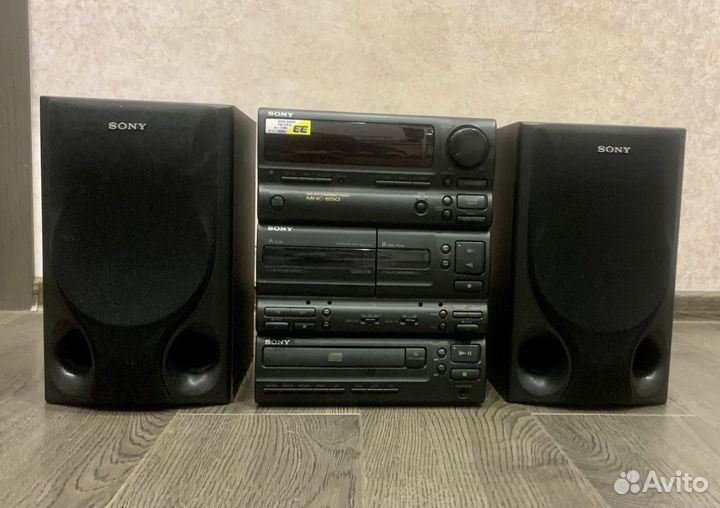 Sony mhc-650 + пульт ду