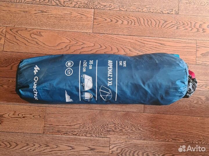 Палатка трехместная quechua arpenaz 3XL