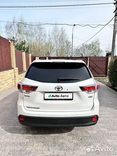 Toyota Highlander 3.5 AT, 2015, 170 000 км