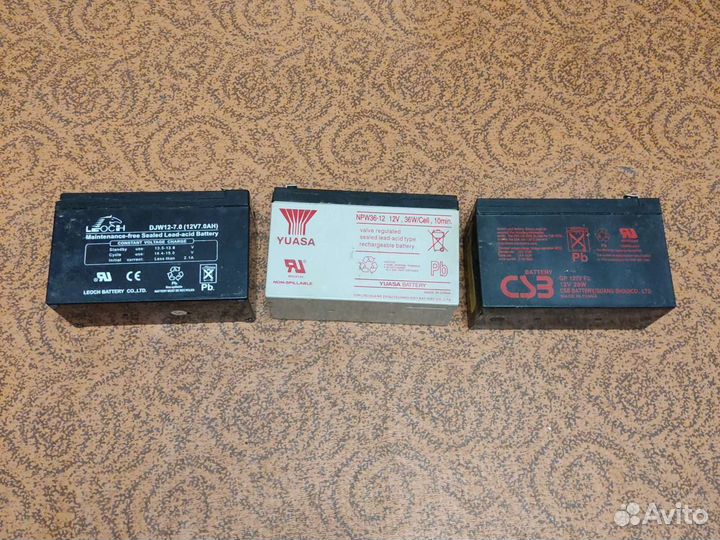 Аккумулятор свинцовый