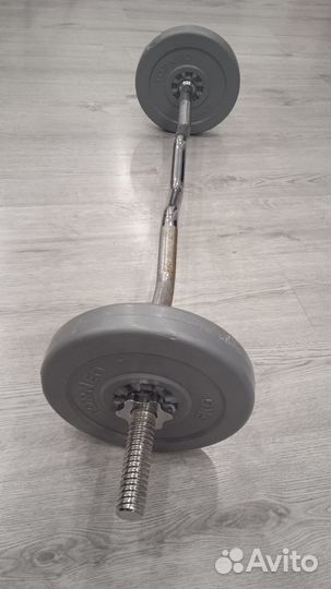 Штанга гриф блины бу