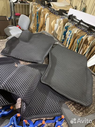 Eva коврики для авто, с бортиками, 3D