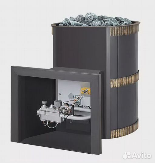 Печь Для Бани везувий газо-дровяная лава 18 (дт-3)