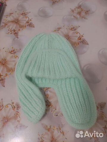 Шапка ушанка женская