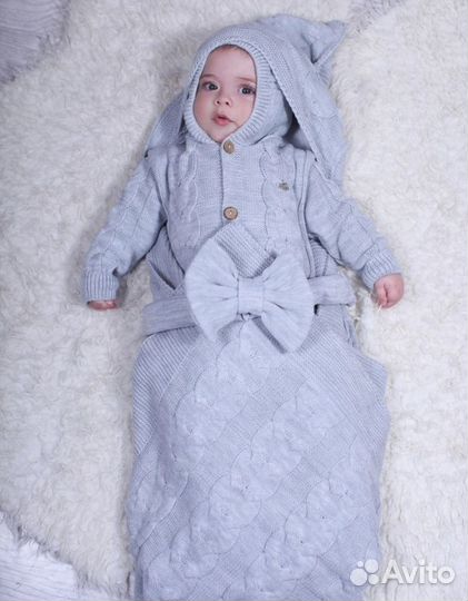 Конверт- плед для новорождённого