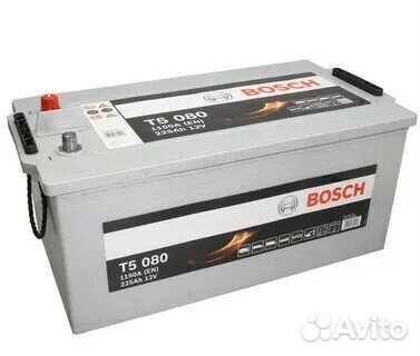 Акб 225Ач Bosch T5 080