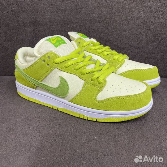 Кроссовки мужские Nike Dunk Low sb Green Apple
