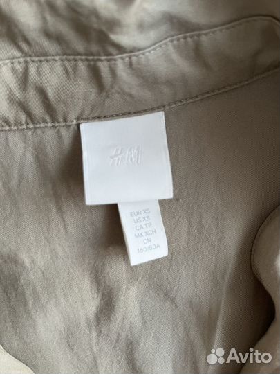 Платье рубашка hm