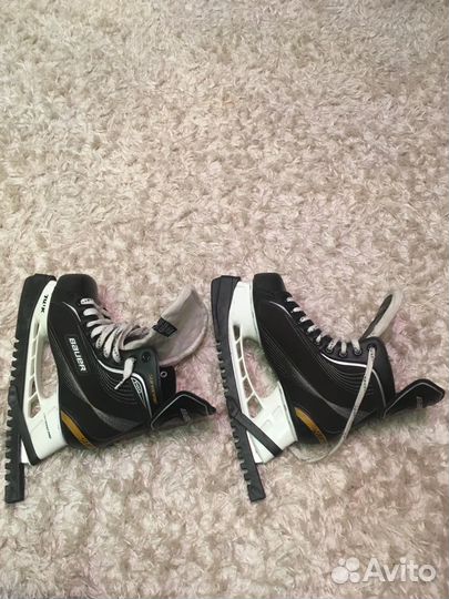 Хоккейные коньки bauer 43 размер