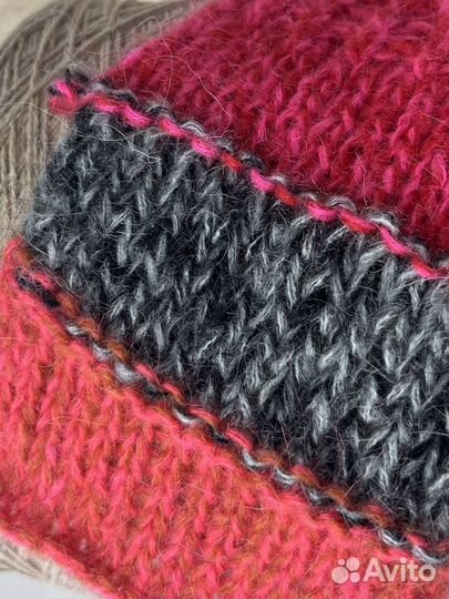 Мохер с акрилом на полиамиде целая бобина