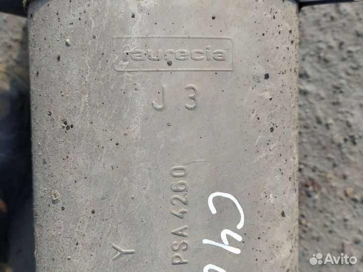 Глушитель citroen c4 седан