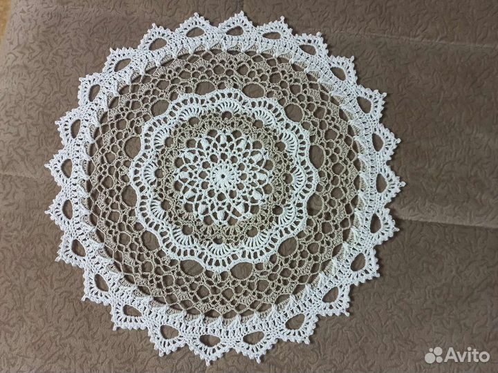 Салфетки вязаные крючком