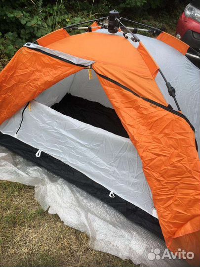 Палатка фирменная двухслойная 2 слойная,2 местная