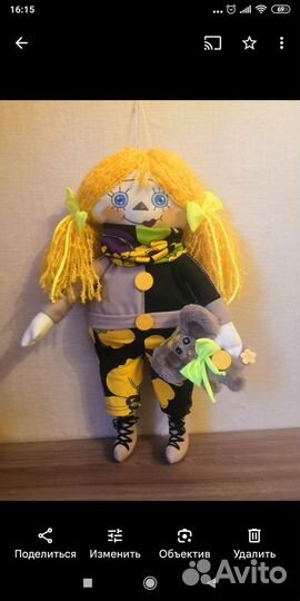 Интерьерные куколки ручной работы