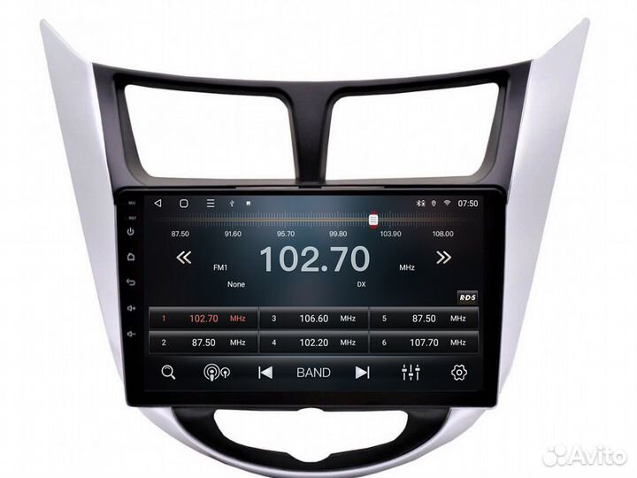 Магнитола Mstar Ts109020A для Hyundai Solaris 2011