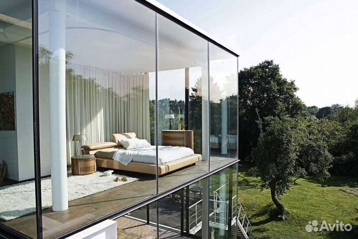 Безрамное остекление лоджий