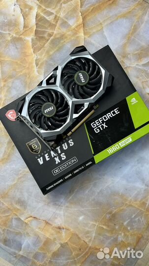 Видеокарта msi gtx 1660 super ventus XS OC 6gb