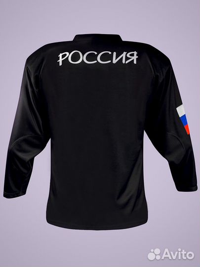 Хоккейная майка тренировочная - цвет: черный