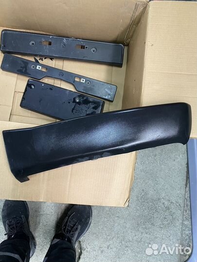 Нкладки на задний бампер