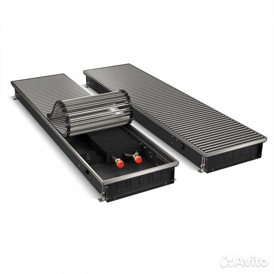 Внутрипольный конвектор atrium-90/300/1200-DG-U-NA