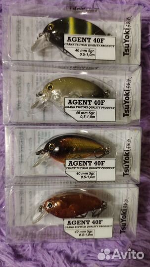 Воблер TsuYoki agent 40F