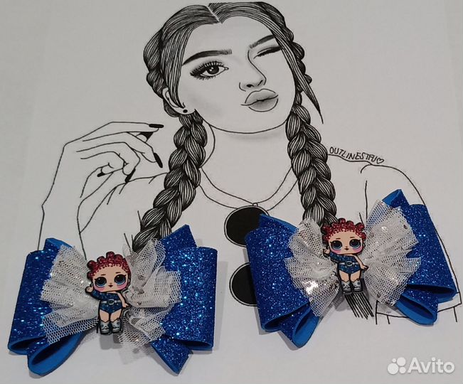 Банты из фоамирана