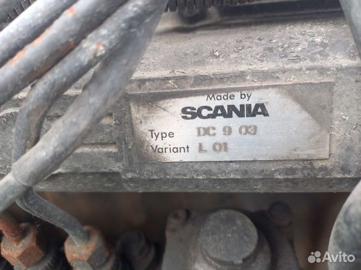 Двигатель скания 94 в разбор