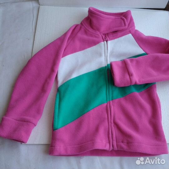 Кофта для девочки на флисе рост 110 см