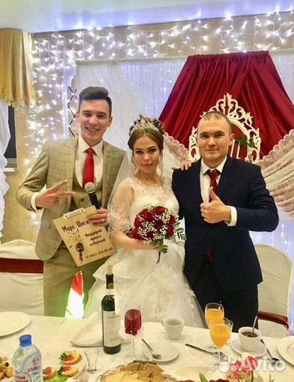 Поющий Ведущий и DJ на свадьбу и юбилей. На русско