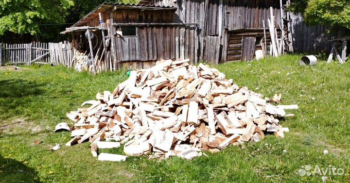 Дрова колотые Ольха