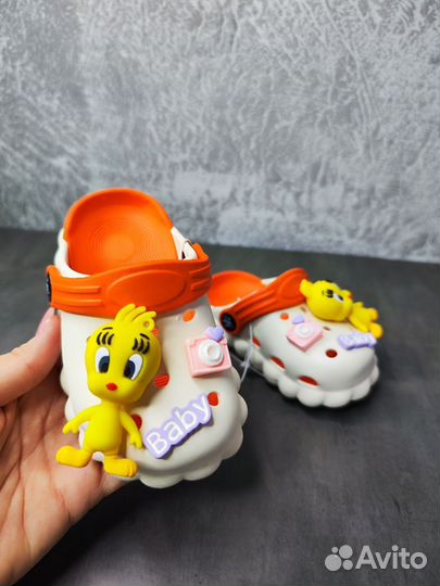 Шлепанцы на девочку