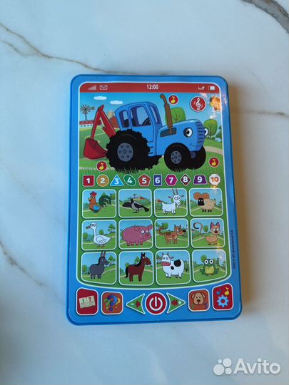 Планшет обучающий Синий трактор