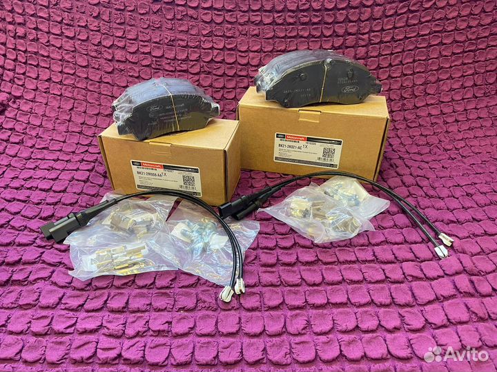 Колодки передние задние Ford Transit от 2014 года