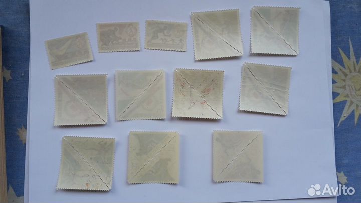 53 марки спорт СССР