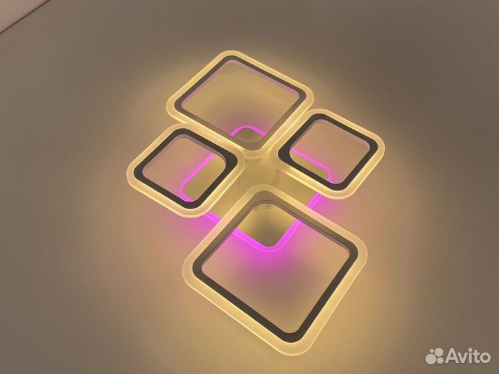 Светодиодная люстрая на 12кв\м