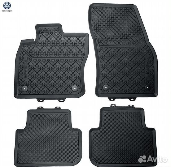 Коврики салона VW Tiguan 2016-н.в. оригинал