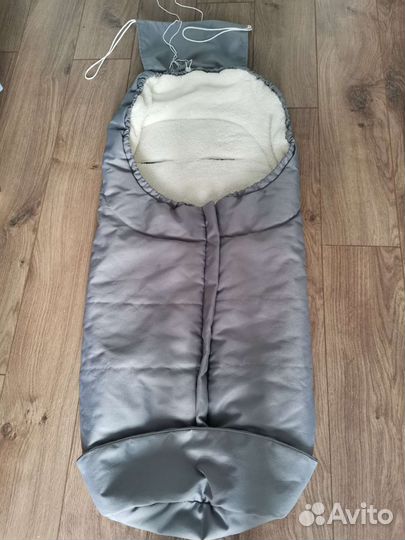 Зимний конверт в коляску