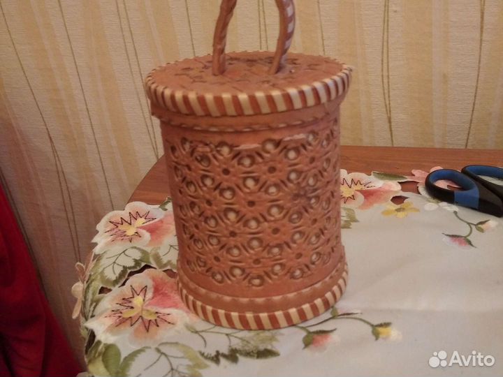 Кузовки из бересты, сухарница(хлебница)