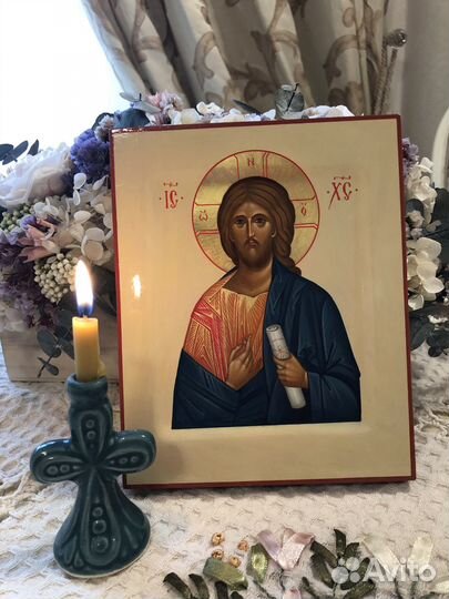 Икона рукописная