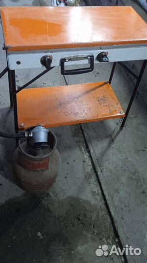 Туристическая газовая плита СССР