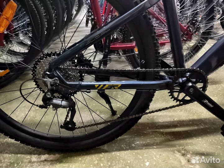 Велосипед 27.5 гидравлика кассета 1*9sp shimano