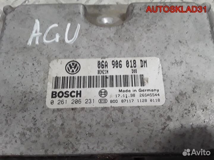Блок Эбу Skoda Octavia A4 1.8 AGU 06A906018DM