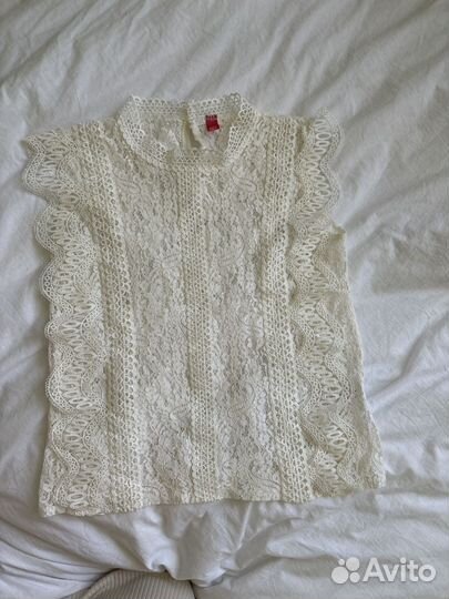 Топ кружевной